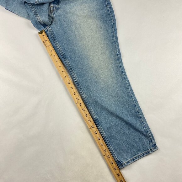 NWT Everlane Jeans Women's Size 29 The Curvy '90s Cheeky Blue - Picture 12 of 14